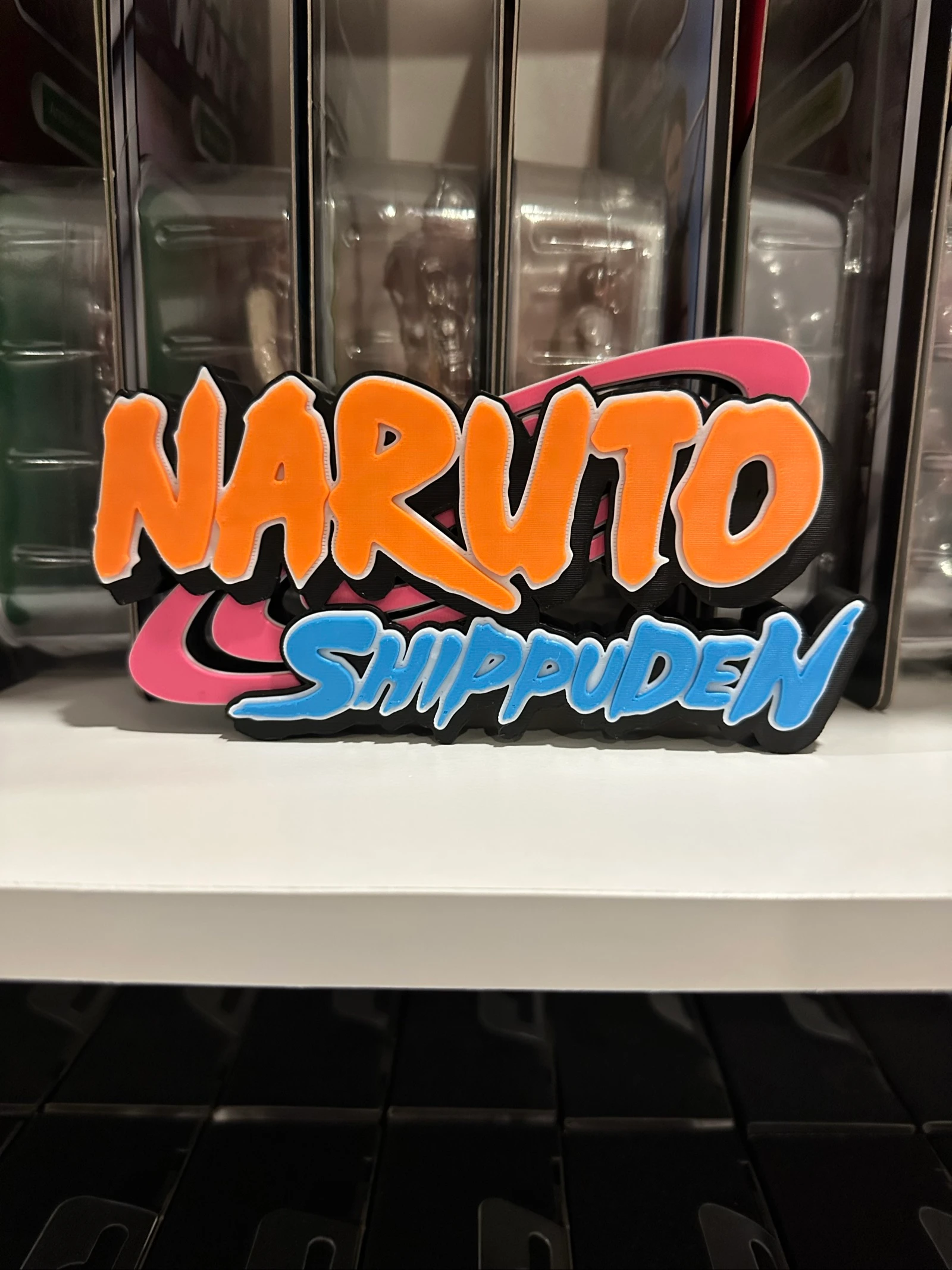 Naruto Shippuden 3D logo 